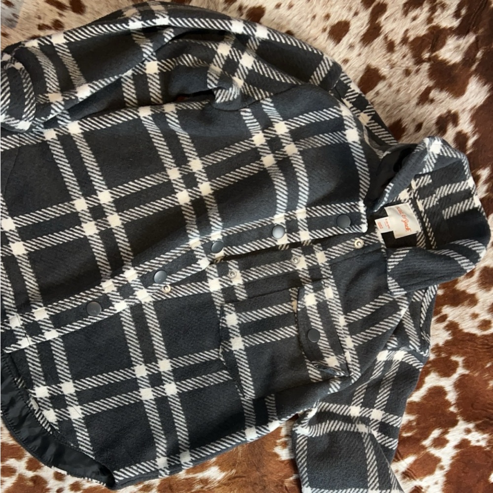 Kids cat & jack flannel shacket